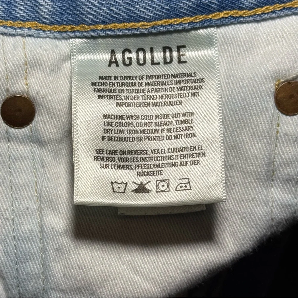 Agolde Parker Distressed Cut Off Shorts size 28 Classic Summer Festival - Picture 12 of 14